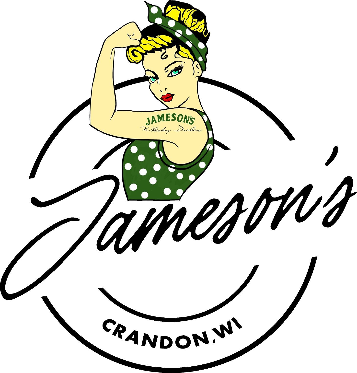 Jameson's team posing together