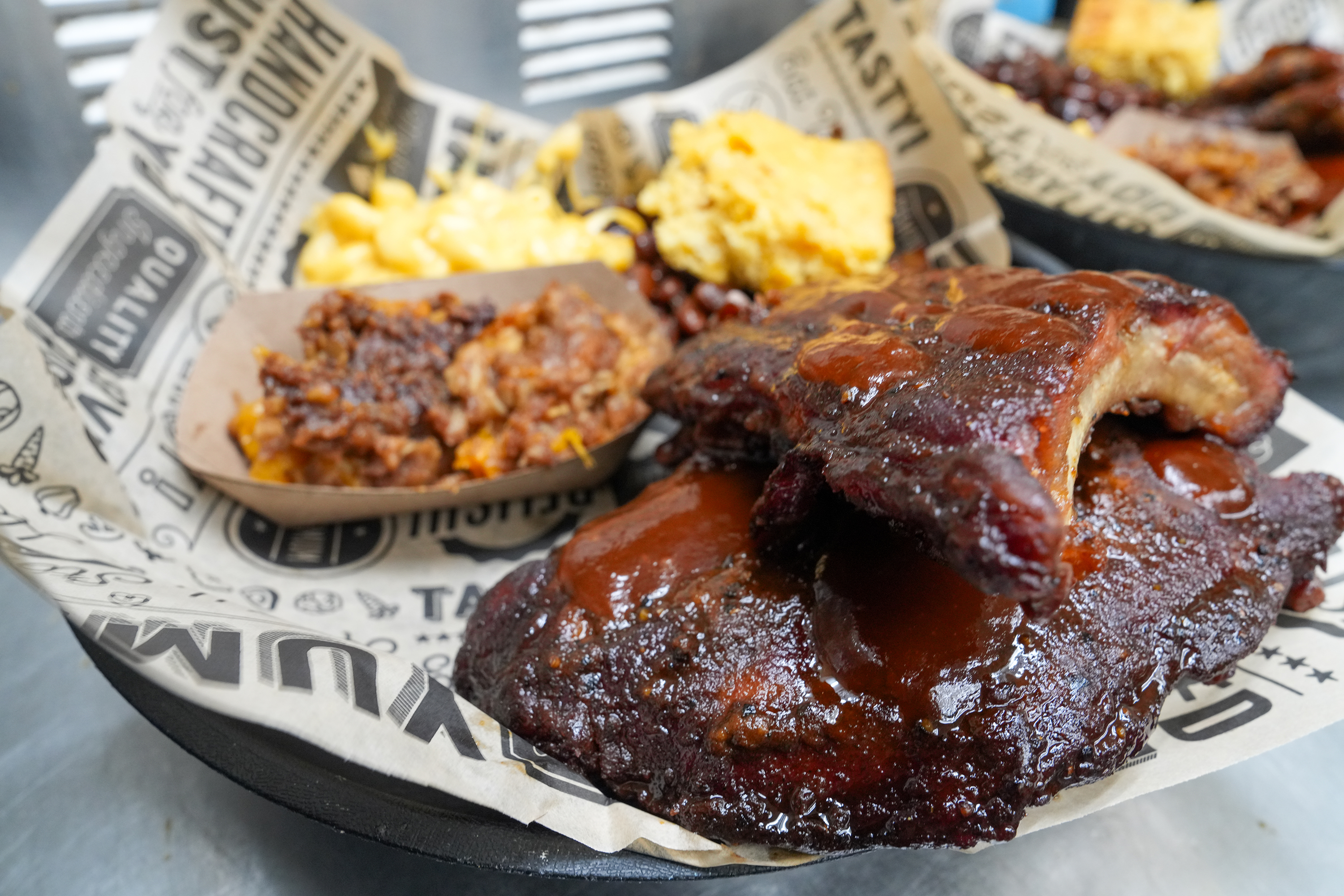 Interior view of Smokin' J's Smokehouse